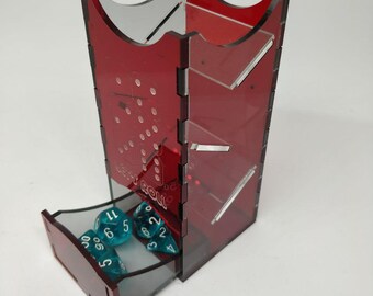 Custom Laser Cut/Engraved Dice Roller