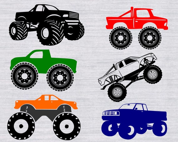 Free Free 221 Monster Truck Silhouette Svg SVG PNG EPS DXF File