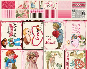 Authentique Adore 12x12 Paper Pad