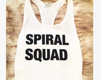 Spiral Squad Tank Snooki Shirt Jersey Shore Shirt