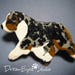 Australian Shepherd Armband Number Holder Dog Show Artist Hand-Made Brooch Dog Art Jewelry