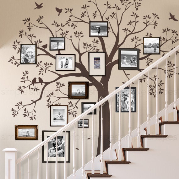 Staircase Family Tree Wall Decal