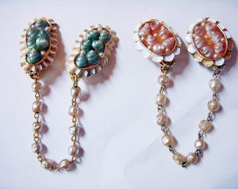 SEASHELL SWEATER CLIPS