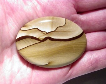 Opalized Deschutes Jasper Cabochon - 69 Carats