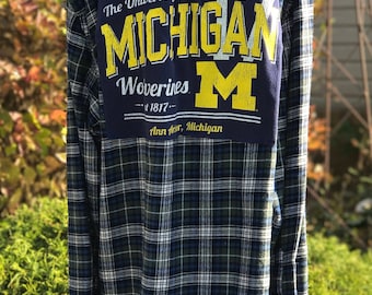 U of M Flannel SZ XXL