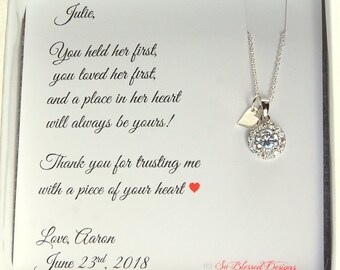 Mother of the Bride Gift from Groom, Mother of the Groom Gift from Bride, Mother in Law Wedding Gift, Future Mother in Law Gift