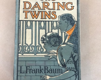 Literary gifts, literature, The daring twins, antique book, rare book, first edition book, the daring twins first edition, gifts for readers
