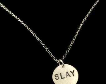 I Slay All Day, Black Girl Magic, I Woke Up Like This, Bey, Slay Necklace, Formation, Flawless, Silver Circle