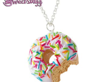 Vanille donut necklace
