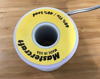 Mastercraft 60/40 Lead Solder (~11 oz) FREE SHIPPING