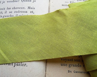 1 meter fabric green coupon 4.5 cm