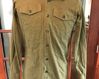 Vintage 1990’s Military Long Sleeve Shirt