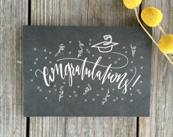 College Graduation Card, High School Graduation Card, Congratulations Card