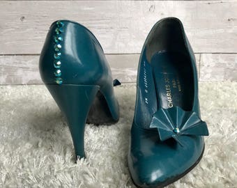 Vintage 1980's Charles Jourdan pumps 7.5