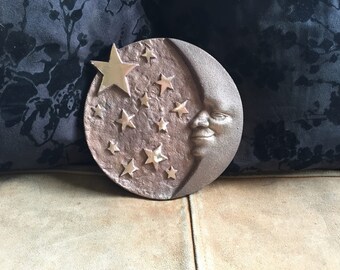 Peaceful Moon Plaque