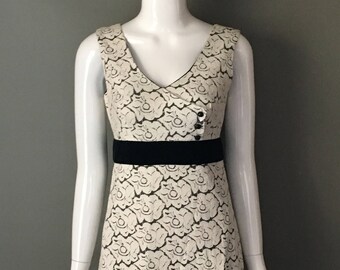 Vtg 70s Alex Colman Rose Silk Lace Illusion Party Top Blouse S M