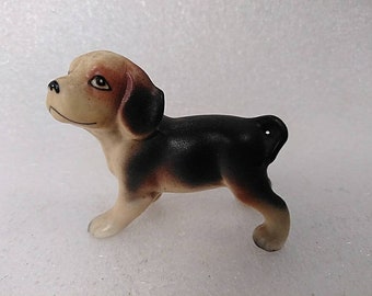 Tiny Vintage Dog Figurine made in Japan