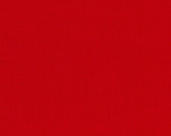 Robert Kaufman Kona Cotton Red