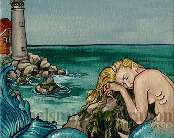 Lighthouse Mermaid - Loss