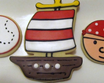 Pirate cookies 2 dozen