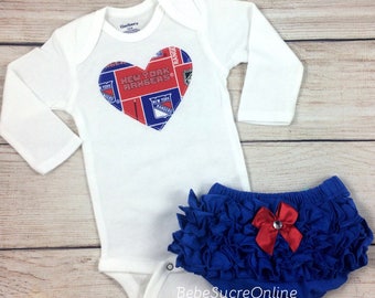 New York Rangers Girls Outfit