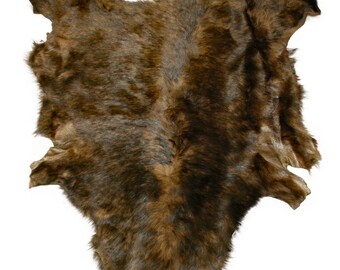 Glacier Wear Tuscan Lamb Hide Pelt Fur Brown-Tipped shp6099