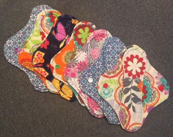 Set of 3 Reusable Cloth Panty Liners
