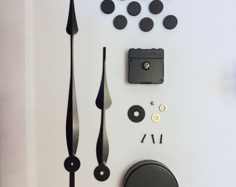 Large Wall Clock Kit- Choose your hand length