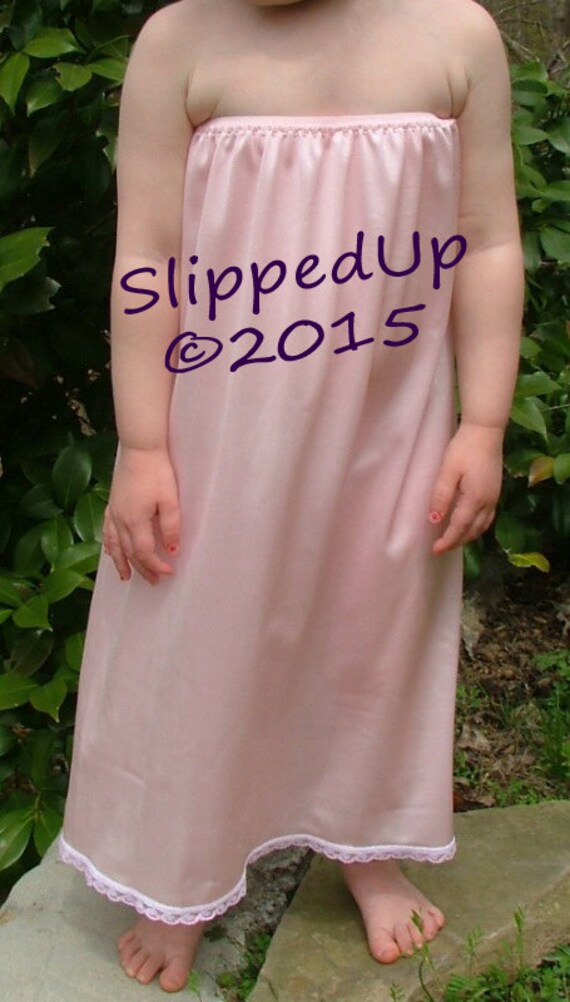 Items similar to TUTU Slip Size 2t4t PINK or BLUSH Tutu Dress Half