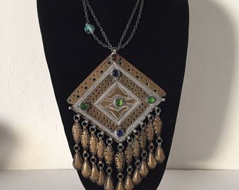 Ethnic Pendant, BoHo Pendant Necklace