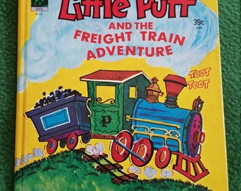 Little Puff and the Freight Train Adventure...Ann Hope....Storytime B122...HB...1978