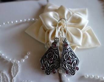 BOHO-Hippi-Orient-Earrings-Bellydance Jewelry-a touch of orient for your ear-summer jewelry, beach look, ear jewellery in Hippi-style