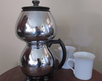 Vintage Sunbeam Double Bubble Electric Coffee Pot Vintage Sunbeam Double Bubble Electric Coffee Pot