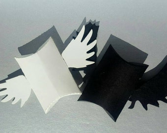 Set ange ou demon-2 mini pillow boxes |