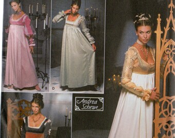 Simplicity RENAISSANCE COSTUME Collection Pattern 9531 Misses 6 8 10 12