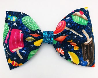 Spaced Out Sweets Bow Clip