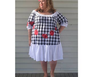 Black and White Gingham Dreams