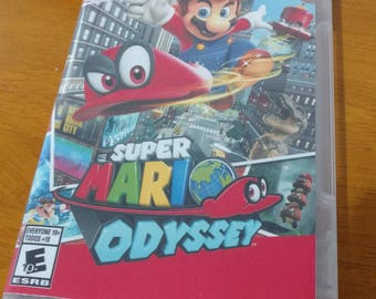 Super Mario Odyssey Custom Case Nintendo Switch