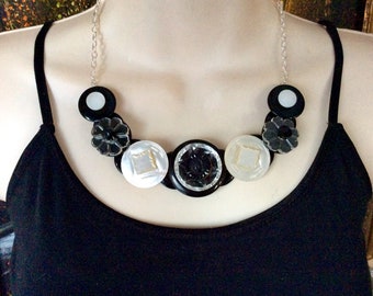 Roman Soldier Button necklace