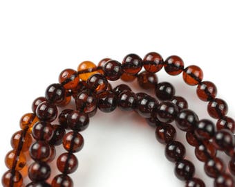 Baltic Cognac Amber- 9 inches- AA quality