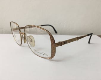 New Vintage Christian Dior Metal Eyeglasses 2713 40
