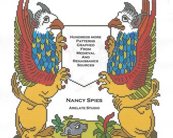 HERE BE GRIFFINS: Hundreds More Patterns Graphed From Medieval and Renaissance Sources