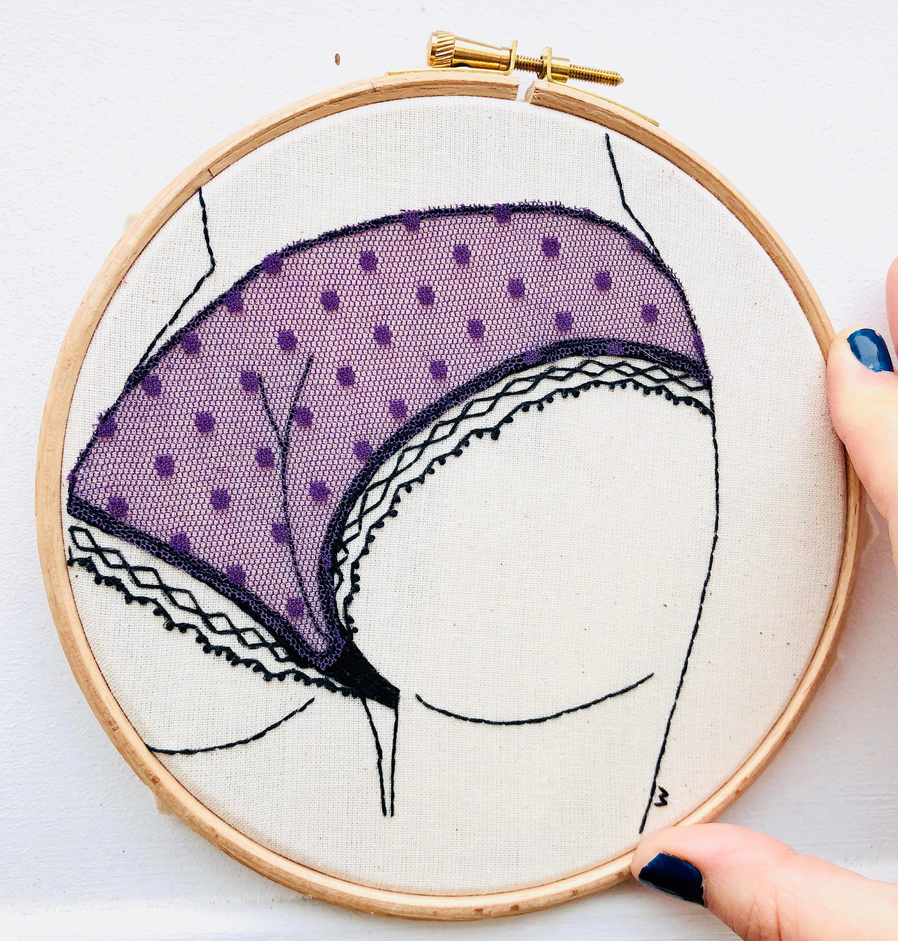 Et Mes Fesses Tu Les Aimes Mes Fesses BRODERIE KIT niveau 1 Et mes fesses tu les aimes mes fesses