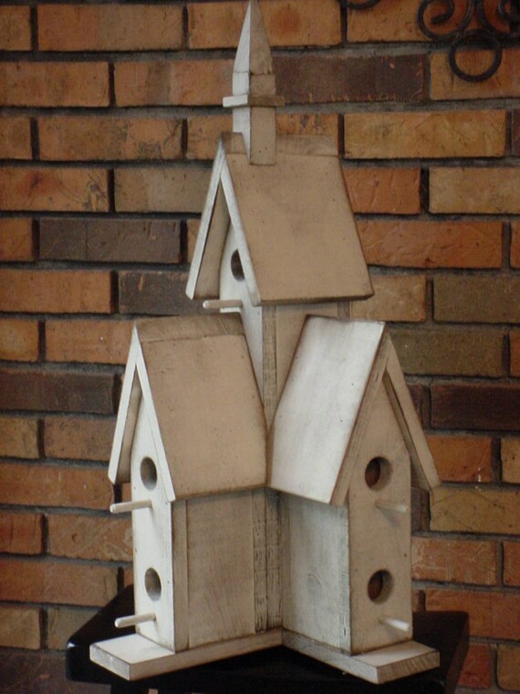 Wood Birdhouse PATTERN Cathedral Birdhouse WC735