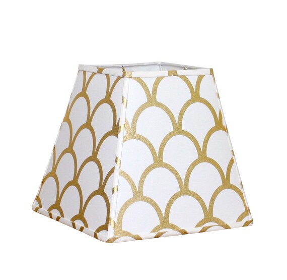 Metallic Gold Scallop Lamp Shade Caitlin Wilson Lampshade