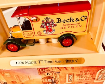 Matchbox Models of Yesteryear collection 1926 Model TT Ford Van Great Beers of World BECKS YGB02