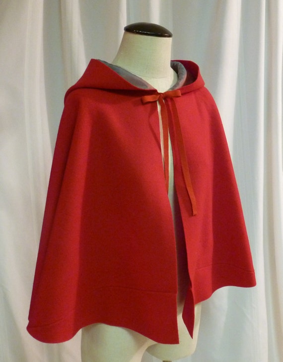 18th Century Hand-Sewn Scarlet Cardinal Red Heavy