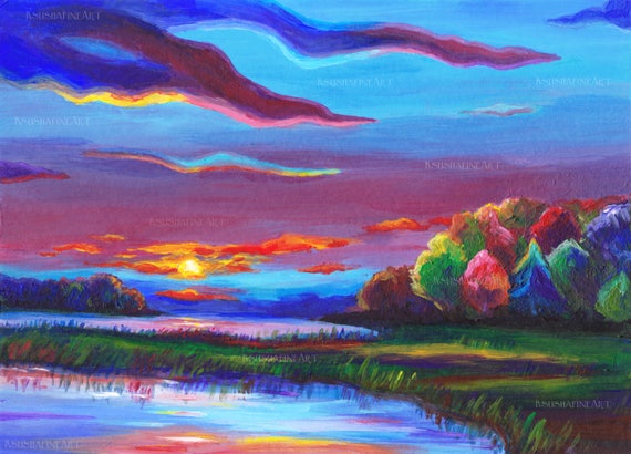 Art Print for Home Printable art Beautiful Landscape Art