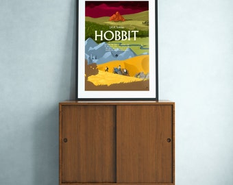 Hobbit (J.R.R. Tolkien) fantasy poster
