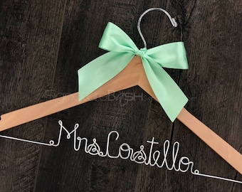 Sale Today Only!! Wedding Dress Hanger / Wedding Hangers BLOW-OUT / Custom Bridal Hangers / Personalized Hangers